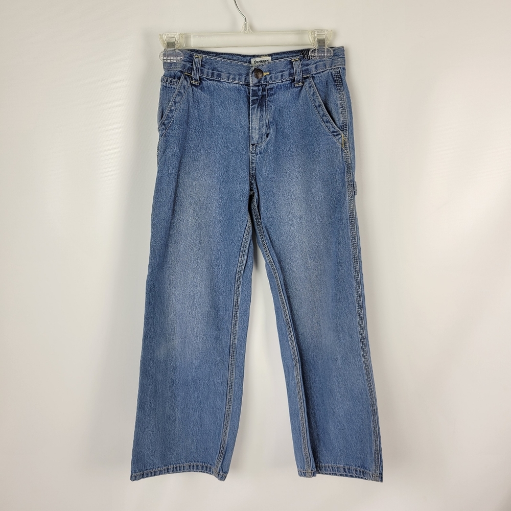 OshKosh Bgosh 100% Cotton Straight Leg Boys Jeans Sz 10